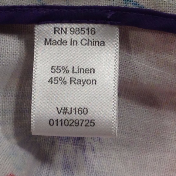 Coldwater Creek women’s floral jacket s 10 - Picture 7 of 8